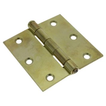 GAMMA Scharnier 75x75 Mm Vermessingd 3 Stuks 3 GAMMA Scharnier 75x75 Mm Vermessingd 3 Stuks