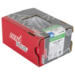 Dynaplus Schroef Universeel Platkop AR-coating TX-30 6.0x80 75 Stuks -Meubel Pracht 123 5343