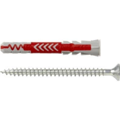 Fischer Universeelplug DuoPower 6x50mm Met Schroef 50 Stuks