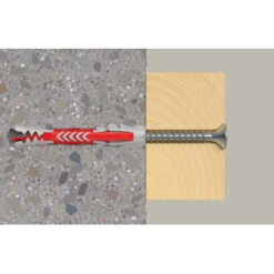 Fischer Universeelplug DuoPower 6x50mm Met Schroef 50 Stuks -Meubel Pracht 123 5351