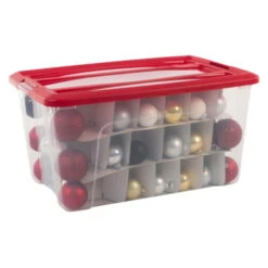 IRIS Kerstballenbox 45L Met Inlay