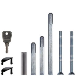 Hako Raamkruk Mundial Recht Aluminium Afsluitbaar -Meubel Pracht 123 5416