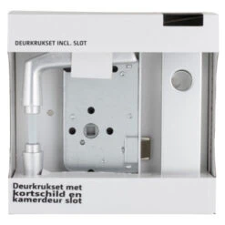 Insteekslot Loopslot Met Aluminium Slotplaat Incl. Kruk Doorn 50mm 9 Insteekslot Loopslot Met Aluminium Slotplaat Incl. Kruk Doorn 50mm -Meubel Pracht 123 5439