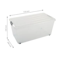IRIS Opbergbox Click+Rol 70L Deksel -Meubel Pracht 123 544