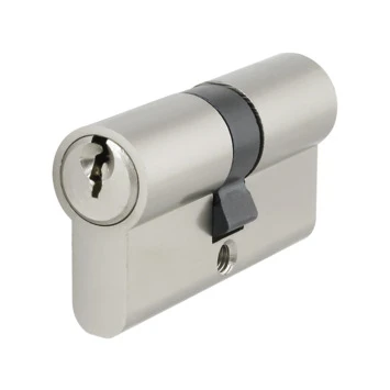 Cilinderslot Met Aluminium Slotplaat Incl. Kruk Doorn 50mm PC 55mm 5 Cilinderslot Met Aluminium Slotplaat Incl. Kruk Doorn 50mm PC 55mm - Afbeelding 3