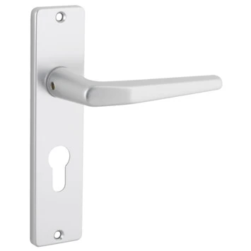 Cilinderslot Met Aluminium Slotplaat Incl. Kruk Doorn 50mm PC 55mm 6 Cilinderslot Met Aluminium Slotplaat Incl. Kruk Doorn 50mm PC 55mm - Afbeelding 4