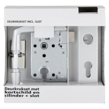 Cilinderslot Met Aluminium Slotplaat Incl. Kruk Doorn 50mm PC 55mm 7 Cilinderslot Met Aluminium Slotplaat Incl. Kruk Doorn 50mm PC 55mm - Afbeelding 5