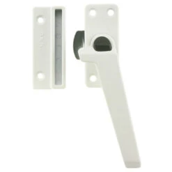 AXA Raamsluiting Met Drukknop Rechts Wit