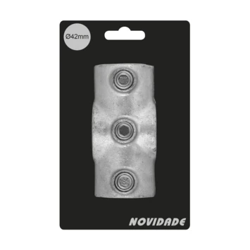 Novidade Steigerbuis Buiskoppeling Kruisstuk Vlak Verzinkt Ø 42mm 5 Novidade Steigerbuis Buiskoppeling Kruisstuk Vlak Verzinkt Ø 42mm - Afbeelding 3