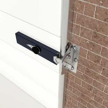 SecuMax Garagedeurbeveiliging Sectionaal Cilinder/Knop Zwart SKG 2-sterren 4 SecuMax Garagedeurbeveiliging Sectionaal Cilinder/Knop Zwart SKG 2-sterren - Afbeelding 2
