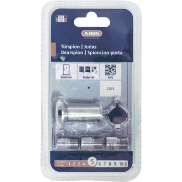 Abus Deurspion Nikkel 5 Abus Deurspion Nikkel - Afbeelding 3