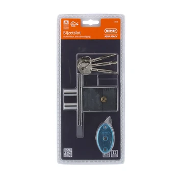 NEMEF Veiligheidsbijzetslot SKG 1-ster Doorn 47mm 4 NEMEF Veiligheidsbijzetslot SKG 1-ster Doorn 47mm - Afbeelding 2