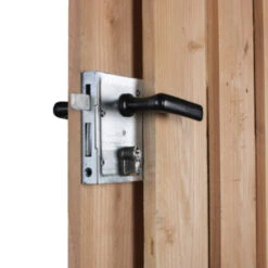 Tuinpoortsluiting Poortslot Voor Cilinderslot Met Beslag Zwart 12 Tuinpoortsluiting Poortslot Voor Cilinderslot Met Beslag Zwart -Meubel Pracht 123 5541