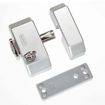 NEMEF Bijzetslot Aluminium SKG 1-ster 2566/41 3 NEMEF Bijzetslot Aluminium SKG 1-ster 2566/41