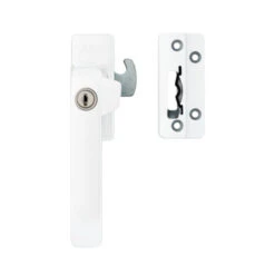 AXA Raamsluiting Design Met Slot SKG 1-ster Links Wit