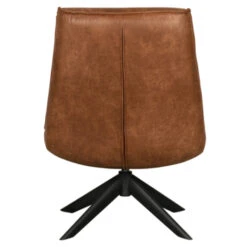 WOOOD Draaifauteuil Skyler Kunstleer Cognac 10 WOOOD Draaifauteuil Skyler Kunstleer Cognac -Meubel Pracht 123 559