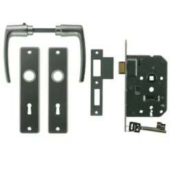 Nemef 1200 Serie Insteekslot Set Binnendeur Inclusief Beslag Doorn 50mm PC 55mm