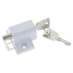 GAMMA Drukcilinder Oplegslot Wit -Meubel Pracht 123 5697