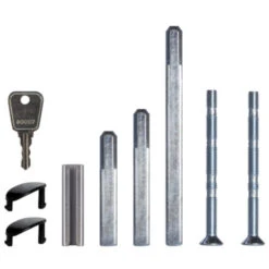 Hako Raamkruk Mundial Recht Zwart Afsluitbaar -Meubel Pracht 123 5708