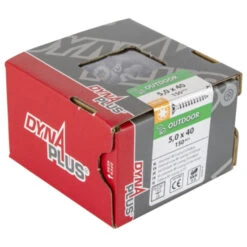 Dynaplus Schroef Universeel Platkop AR-coating TX-25 5.0x40 150 Stuks -Meubel Pracht 123 5772