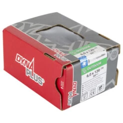 Dynaplus Schroef Universeel Platkop AR-coating TX-30 6.0x120 50 Stuks -Meubel Pracht 123 5795