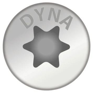 Dynaplus Schroef Universeel Platkop Verzinkt TX-25 5.0x60 150 Stuks 4 Dynaplus Schroef Universeel Platkop Verzinkt TX-25 5.0x60 150 Stuks - Afbeelding 2