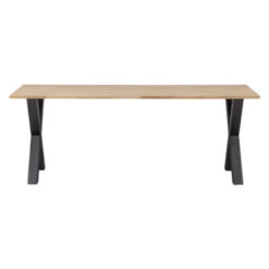 WOOOD Tablo Eiken Blad 220x90 Met ALKMAAR-poot