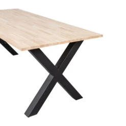 WOOOD Tablo Eiken Blad 220x90 Met ALKMAAR-poot 9 WOOOD Tablo Eiken Blad 220x90 Met ALKMAAR-poot -Meubel Pracht 123 585
