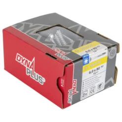 Dynaplus Schroef Universeel Platkop Verzinkt TX-30 6.0x80 75 Stuks -Meubel Pracht 123 5891