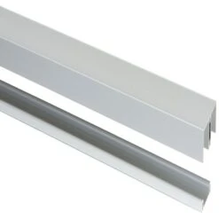 StoreMax Rail T.b.v. R20 Metaal Zilver 180x5,9x2,9 Cm -Meubel Pracht 123 596