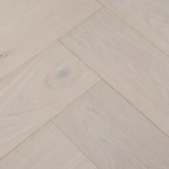 Parket Visgraat Wit Geolied Eiken 4V-groef 14 Mm 1,25 M2