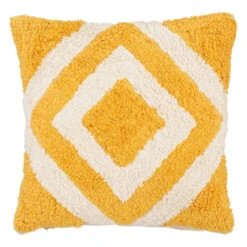 Kussen D.geel - L45xb45xh10cm