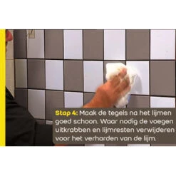 Weber Pasta Tegellijm Top Wit 8kg -Meubel Pracht 123 6398