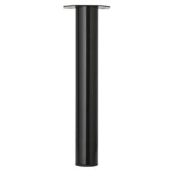 Duraline Meubelpoot Rond Zwart Ø60 Mm 42 Cm -Meubel Pracht 123 64
