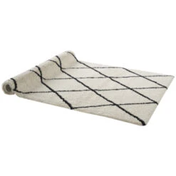 Cavallino Vloerkleed Wit/Zwart Ruit 35 Mm XL 200x290 Cm 7 Cavallino Vloerkleed Wit/Zwart Ruit 35 Mm XL 200x290 Cm -Meubel Pracht 123 6461