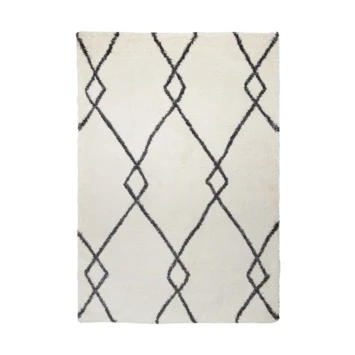 Vloerkleed Pelush Zwart Wit Wieber 160x230 Cm 3 Vloerkleed Pelush Zwart Wit Wieber 160x230 Cm