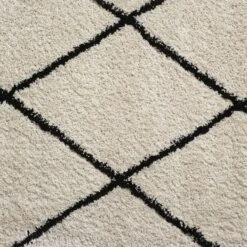 Cavallino Vloerkleed Wit/Zwart Ruit 35 Mm 160x230 Cm 8 Cavallino Vloerkleed Wit/Zwart Ruit 35 Mm 160x230 Cm -Meubel Pracht 123 6575