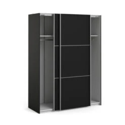 Kledingkast Janneke 150cm Zwart