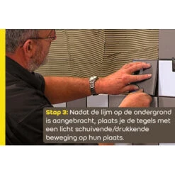 Weber Flexibele Lichtgewicht Tegellijm Grijs 15kg -Meubel Pracht 123 6791