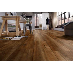 GAMMA Signature Xtra Breed Laminaat Warm Bruin 2V-groef 8 Mm 2,69 M2 -Meubel Pracht 123 6848