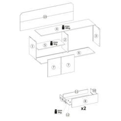 Dressoir Tom -Meubel Pracht 123 700