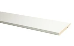 Plint Model Recht Hoogglans Wit 1,4 X 12 X 240 Cm