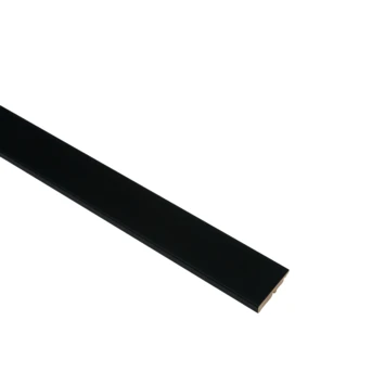 Plint Recht 120X14mm 240 Cm Zwart 3 Plint Recht 120X14mm 240 Cm Zwart