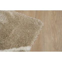 Vloerkleed Pelush Zand Wit Ruit 160x230 Cm -Meubel Pracht 123 7167