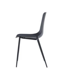 GAMMA Eetkamerstoel Renee Kunststof Zwart -Meubel Pracht 123 728