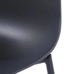 GAMMA Eetkamerstoel Renee Kunststof Zwart -Meubel Pracht 123 730