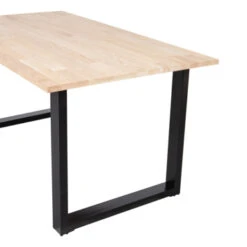 WOOOD Tablo Eettafel Eiken Met U-poot 160x90 Cm 9 WOOOD Tablo Eettafel Eiken Met U-poot 160x90 Cm -Meubel Pracht 123 737