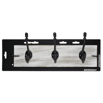 Kapstok Remco 3 Haaks Vuren 382mm 5 Kapstok Remco 3 Haaks Vuren 382mm - Afbeelding 3