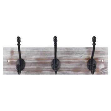 Kapstok Remco 3 Haaks Vuren 382mm 6 Kapstok Remco 3 Haaks Vuren 382mm - Afbeelding 4