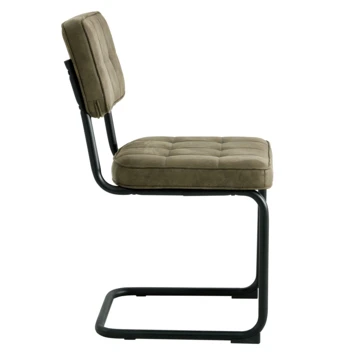 GAMMA Eetkamerstoel Tom PU-leer Donkergroen 5 GAMMA Eetkamerstoel Tom PU-leer Donkergroen - Afbeelding 3